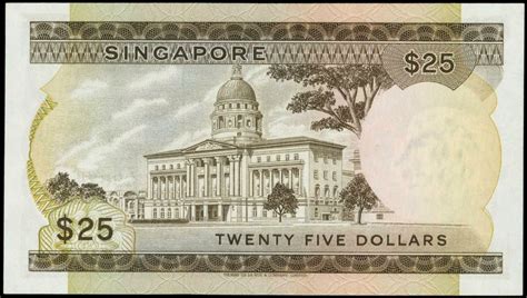 singapore old currency notes